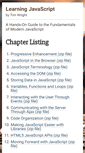 Mobile Screenshot of learningjsbook.com
